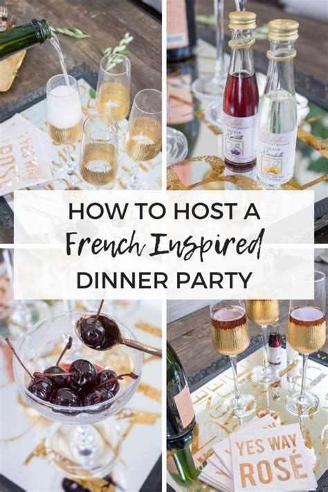 When you invite friends and family over for a party, especially a dinner party, they expect to eat something. How To Host a French Inspired Dinner Party - Happily Ever ...