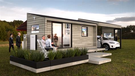 Tesla Tiny House Concept Renders Infusion Studios