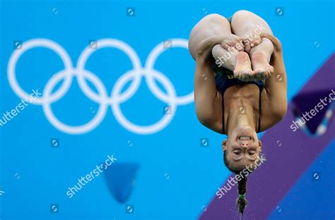 Italys Tania Cagnotto Competes During Womens Editorial Stock Photo