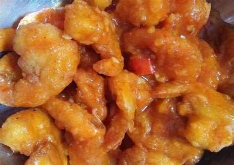 Lihat juga resep udang goreng tepung siram saos asam manis enak lainnya. Resep Udang Asam Manis oleh Liana Fauzia - Cookpad
