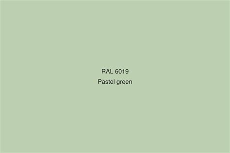 Ral 6019 Colour Pastel Green Ral Green Colours Ral Colour Chart Uk