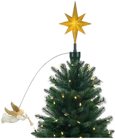 Mr Christmas Animated Tree Topper Angel Christmas Tree Topper Tree