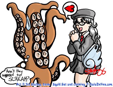 tentacle love by lizstaley on deviantart
