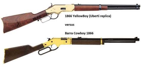 1866 Yellowboy Carbine Rifleversusbarraairrifle Air Gun Blog