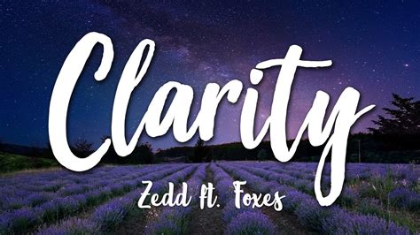 zedd clarity lyrics