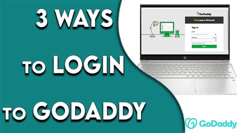 How To Login To Godaddy Email Godaddy Email Sign Up Youtube