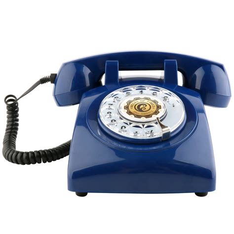 Buy Rotary Dial Telephones Sangyn S Classic Old Style Retro Landline Desk Telephone Dark