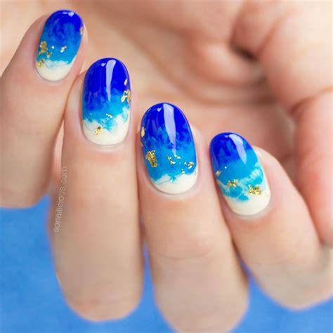 The Perfect Beach Nails Summer Nail Art Click Through For How To