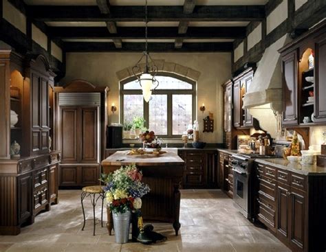 Modern Decor With The Concept Of Rustic Life In The Tuscan Style