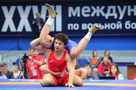 Russia Wrestlers Win Five Of Seven Titles On 2nd Day Of Yarygin Grand