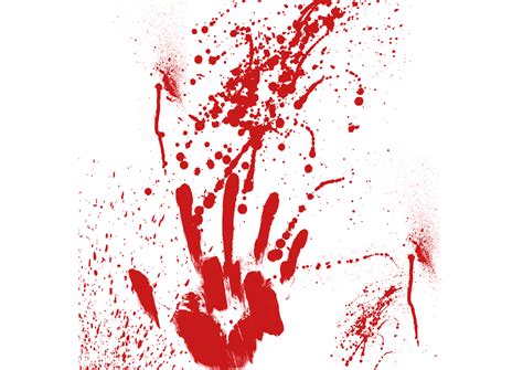8 Bloody Handprint Svg In Transparent Clipart 147kb Best Png Album