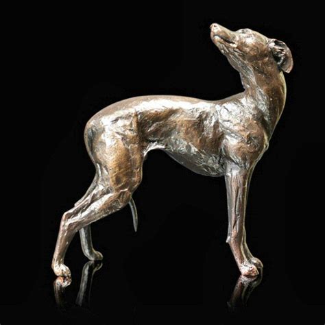 Check out our bronze dog sculpture selection for the very best in unique or custom, handmade pieces from our figurines shops. Whippet Standing - Bronze Dog Sculpture by Michael Simpson ...
