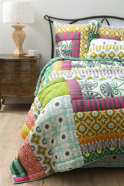 Loooove Anthropologie Bedding Eclectic Quilts Home