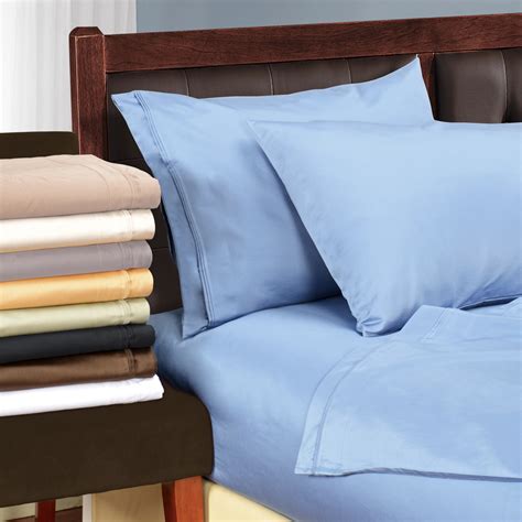 Luxor Treasures Egyptian Cotton Solid Sheets 1500 Thread Count - Bed Sheets at Hayneedle
