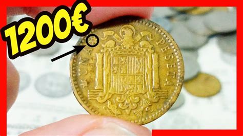 Vale Una Peseta De Franco Monedas Espa Olas Valiosas Pesetas El Mundo De Las