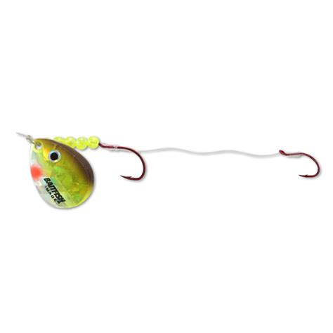 Closeout Northland Baitfish Spinner Rig Size 4 Alewive White