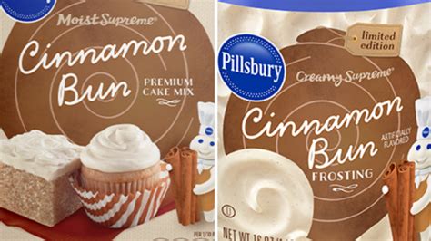 Pillsbury Has Cinnamon Bun Cake Mix And Frosting Simplemost
