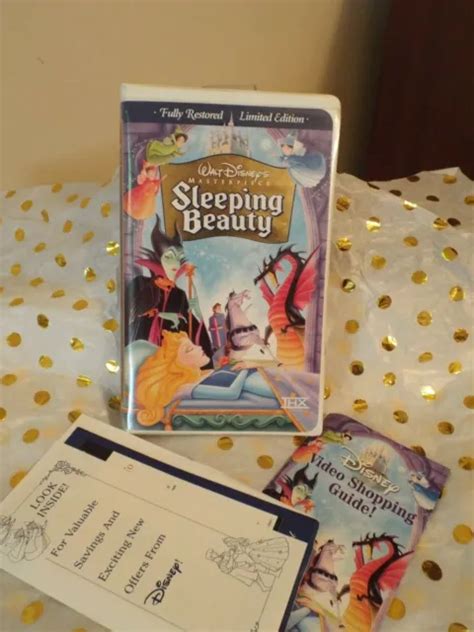 Sleeping Beauty Vhs Limited Edition Fully Restored Disney Masterpiece