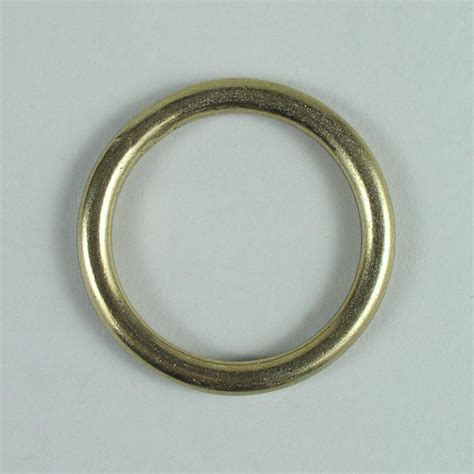 1 Solid Brass O Ring Leathersmith Designs Inc