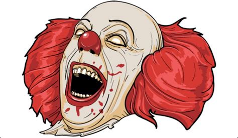 80 Scary Clown Clipart Clipartlook