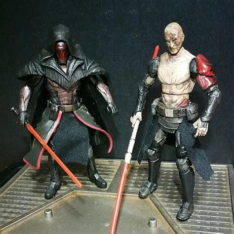 Reserved Star Wars Custom Sith Lord Darth Raven And Darth Sion Hobbies