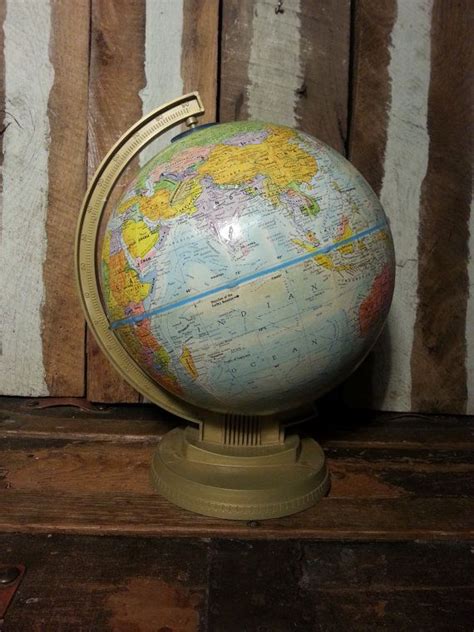 Vintage Replogle 9 Diameter World Scholar Series Globe Student School