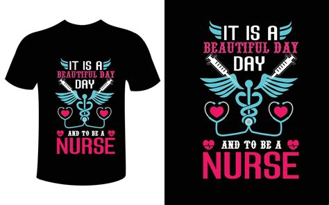 Nurse T Shirt Design 23118845 Vector Art At Vecteezy