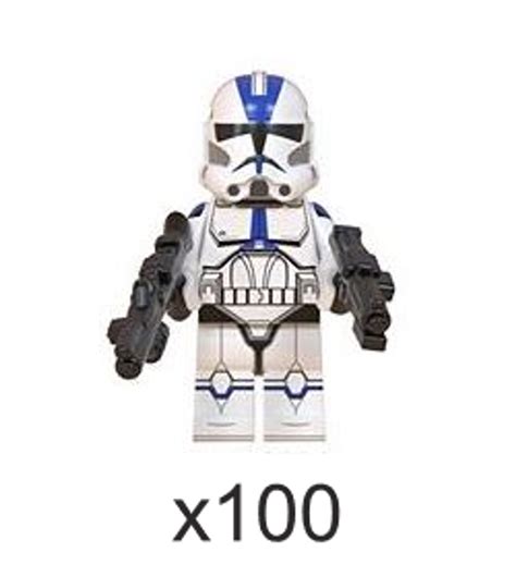Star Wars 501st Clone Troopers Bulk Army Set 100pcs Js Little Things