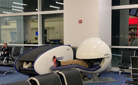 These Napping Pods Offered By Jetblue At Jfk Airport Rmildlyinteresting