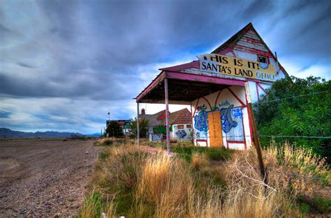 The Remains Of Santa Claus Land Arizona Santa Claus Ari Ap0013