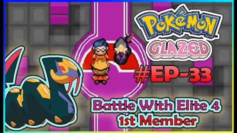 Battle With 1st Elite 4 Member In Johto League Pokemon Glazed Ep33 In Hindi Pokemon Glazed