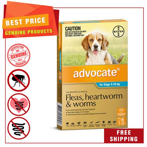 Advocate Flea Heartworm And Worm Treatment For 4 To 10 Kg Flickr
