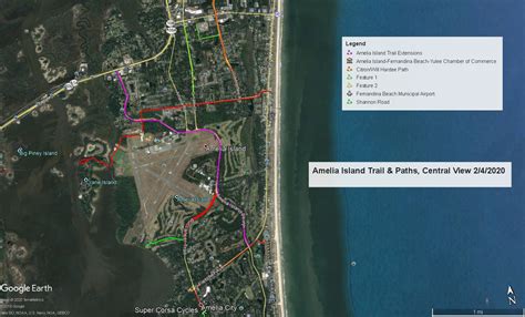 Amelia Island Trail Trail Plans