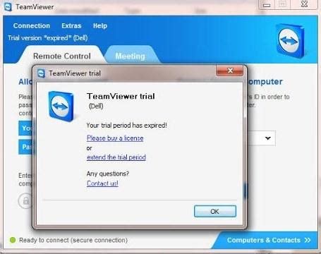 TeamViewer Trial Has Expired How To Restore Work