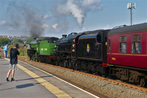 4 6 0 Double Header Lner Thompson Class B1 61306 Mayflower And Lms