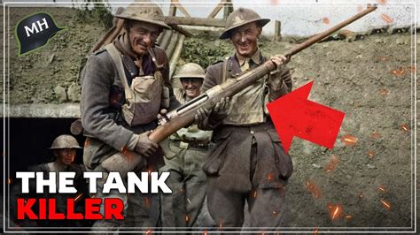 The Worlds First Anti Tank Rifle Tankgewehr M1918 Youtube