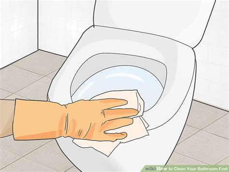 3 Ways To Clean Your Bathroom Fast Wikihow