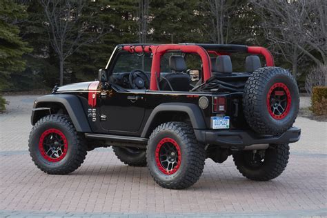 The New Wrangler Level Red Sports New Jeep Rims And Off Road Tires