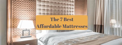 But it doesn't have to be. Shop The 7 Best Affordable Mattresses (October 2017)
