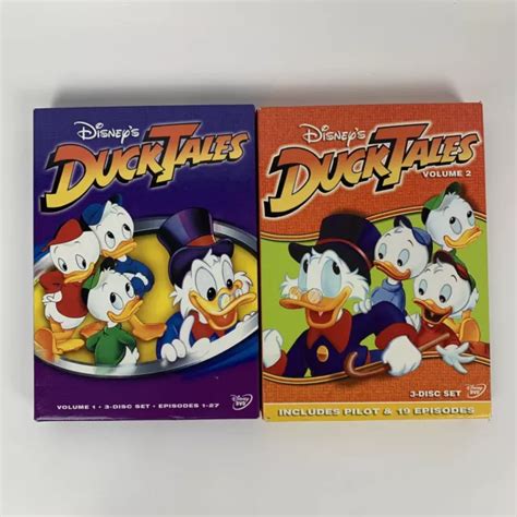 Disneys Ducktales Volume 1 And 2 Dvd 2005 6 Disc Set Complete 13