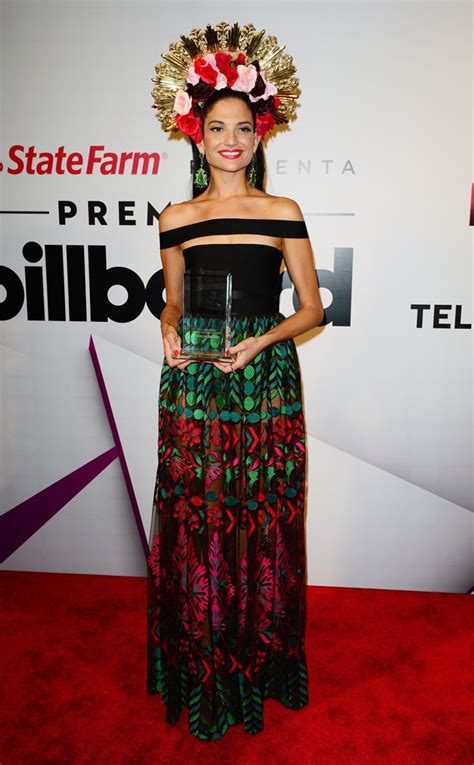 Natalia Jiménez From The Most Dramatic Billboard Latin Music Awards Looks Of All Time E News
