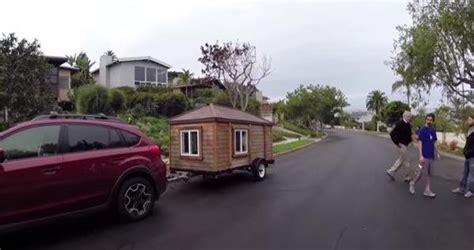 Man Living In 50 Sq Ft Micro House He Bought For 950