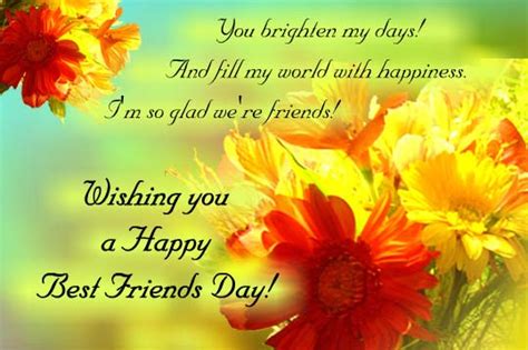 To My Best Friend Free Happy Best Friends Day Ecards Greeting Cards