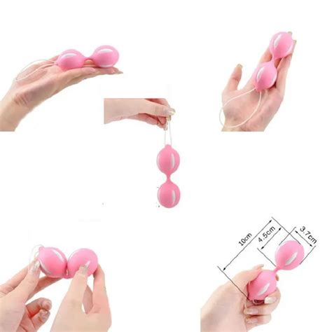 smart duotone ben wa ball for women kegel and vaginal tightening exercise machine with vibrating