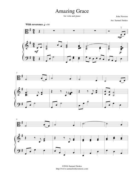 1,000+ lesson plans and resources for teachers. Amazing Grace - For Viola And Piano By John Newton - Digital Sheet Music For - Download & Print ...