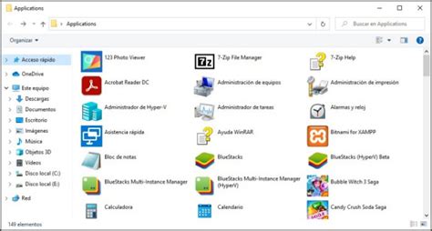 Ver Todos Los Programas Instalados En Windows 10 En Una Carpeta