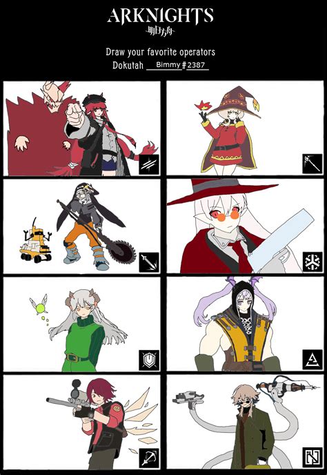 My take on Draw your favorite operators : r/arknights