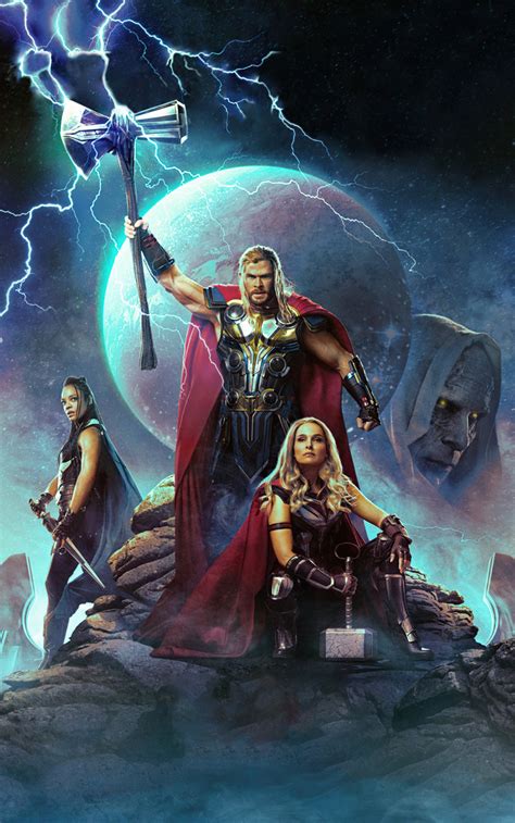 802x1282 Resolution 4k Thor Love And Thunder Imax Poster 802x1282