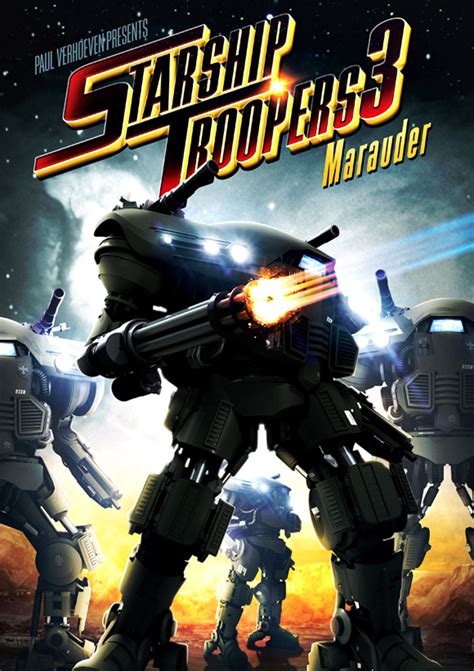 Marauder is a 2008 american military science fiction film written and directed by edward neumeier and starring casper van dien, who returned as johnny rico from the original film, along with jolene blalock and boris kodjoe. Starship Troopers 3 : Marauder (Starship Troopers 3)