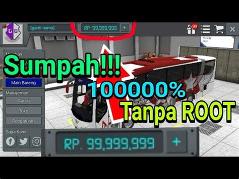 Cara mendapatkan uang banyak di bussid tanpa aplikasi, root dan mod dengan mudah, jika kalian ingin meningkatkan uang di game bussid cara ini sangat cocok un. Jebol | Cara Cheat/Mod Uang Bussid Tanpa Root | Asli ...